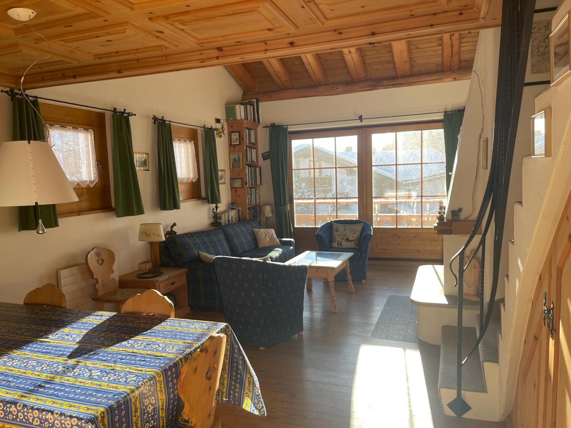 Chalet St Moritz Madulain Esterno foto